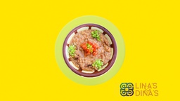[RAM2214-0.5] فول اسكندرية بخبز البيتا  (vegan)