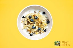 [NMN22157-0.5] Coconut Barley porridge  with Jagiri  / عصيدة الشعير و جوز الهند (بوريدج)