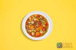 [NMN22239-0.5] Veggie and barley soup  / شوربة الخضار و الشعير(Vegan)