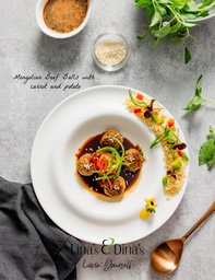 [NMN22246-0.5] Mongolian Beef Balls with carrot  and onion Potato  /كرات اللحم البقري على الطريقة المنغولية بالجزر و البطاطا