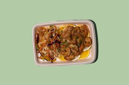 [NMN222791-0.5] Thai shrimps with ginger soya &amp; Veggies (HP) / روبيان تايلندي مع زنجبيل و صويا و خضروات ( New )