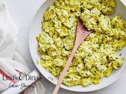 [WOW0229-1] WOW- Herbed soft scrambled egg with brown soft roll|بيض مخفوق بالاعشاب مع رول الاسمر