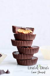 [WOW0251-1] WOW- Dark Chocolate Peanut Butter Cup (Vegan) | زبدة الفستق مع شوكولاته الداكنة
