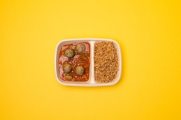 [NMN222278] Dawoud Basha with Burghul and vermicelli /داود باشا مع البرغل والشعيرية