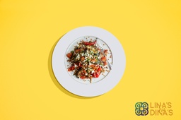 [NMN222300 - 1] Manousheh Feta With vegetables / منقوشة فيتا بالخضار