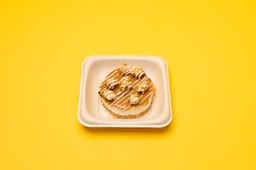 [NMN222312-1] تشيز كيك و بوب كورن بالكراميل + صوص كراميل