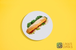 [NMN222369-1] Baguette Labneh with fresh vegetables / باغيت لبنة مع الخضار الطازجة