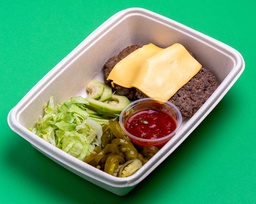 [NMN23039-1] Mexican Beef Burger Patty w Veggies (HP) / برجر لحم بقري مكسيكي مع الخضار