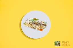 [RETMENU202326-1] Fettuccine w White Sauce &amp; Cheese  /  فيتوتشيني بالصلصة البيضاء والجبن ( New )