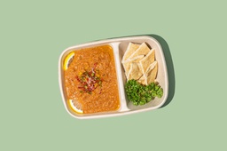 [NMN2451-1] Egyptian Style Foul Sandwich / ساندوتش فول على الطريقة المصرية /