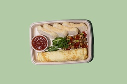 [NMN2474-1] Egg Frittata w Pizza Mix / فريتاتا البيض مع خليط البيتزا