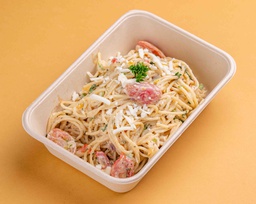 [NMN2493-1] Spaghetti w Cream &amp; Chilli Tomato / سباجيتي بالكريمة والطماطم الحارة