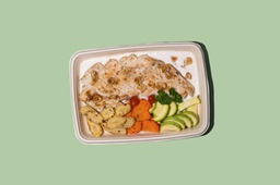 [NMN24218-1] Garlic Grilled Chicken w Veggies HP / دجاج مشوي بالثوم مع الخضار