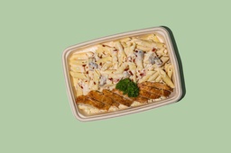 WOW-Creamy Spicy Chicken Pasta / باستا الدجاج بالكريمة الحارة 