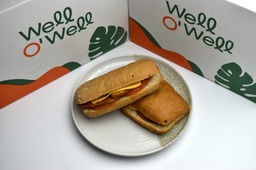 WOW-Eggplant w Pesto Sandwich / ساندويتش الباذنجان مع البيستو 