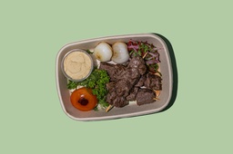 [NMNLC2411] Beef Tikka With Hummos / لحم تكا مع الحمص