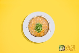 شوفان عربي مع الخضار  (Vegan)