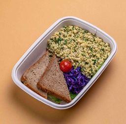 WOW - Scrambled Egg w Veggies / بيض مخفوق مع الخضار