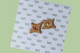 فطاير جبنة مربعة مع مرتديلا