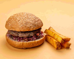 WOW - Beef Kafta Burger / برجر كفتة لحم