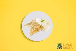 WOW - Fish Escalope W Taragon Sauce /سمك اسكالوب و صلصة تاراجون ( Keto)