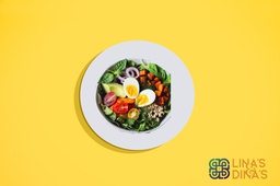 WOW - Boiled Egg W Veg./بيض مسلوق مع خضار. (Keto)