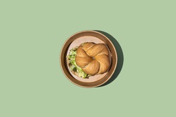 خبز بالزعتر والخضار (نباتي)