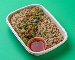 WOW - Iraqi Rice w Foul (Vegan) / أرز عراقي بالفول (نباتي)