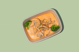 Chicken Strips W Cheesy Sauce ( Keto)/شرائح دجاج مع صلصة الجبنة