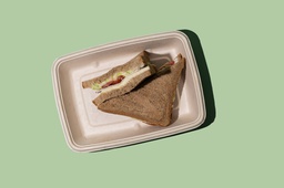 Club Toast Turkey &amp; Chedder Cheese (GF + LF) / كلوب توست ديك رومي مع جبنة الشيدر