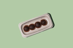 تمر شوكولاتة باللوز (Vegan) 