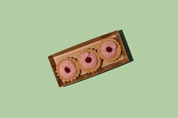 Raspberry Tarte (6pack)/  تارت التوت (Diabetic)  ( New )