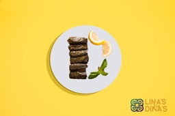 Stuffed Vine Leaves Fatteh / فتّة ورق عنب